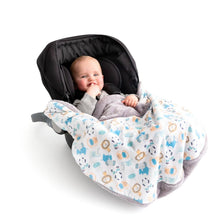 Load image into Gallery viewer, Baby Travel Blanket - Cheeky Animals
