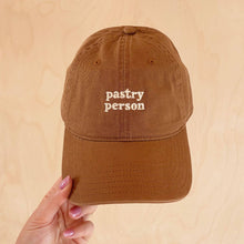 Load image into Gallery viewer, Pastry Person - Cotton Baseball Cap
