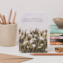 Load image into Gallery viewer, Have a Blooming Wonderful Birthday Daisy Card
