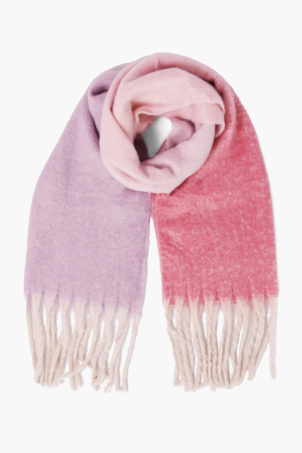 Ana Colourblock Winter Scarf