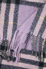 Load image into Gallery viewer, Alba Tartan Winter Scarf - Lilac
