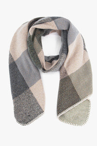 Hearth - Checked Winter Scarf