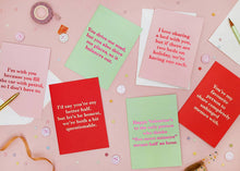 Load image into Gallery viewer, Funny Anniversary Card – Better Half | Foil Finish
