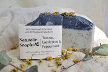 Load image into Gallery viewer, Teatree, Eucalyptus &amp; Peppermint Handmade Soap
