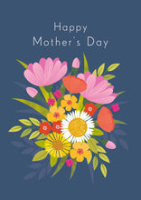 Load image into Gallery viewer, Vibrant Floral Bouquet Mother&#39;s Day Card
