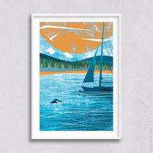 Load image into Gallery viewer, Wild Swimming A4 Print
