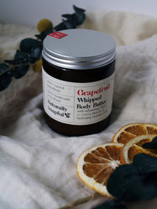 Grapefruit Whipped Body Butter: 180ml