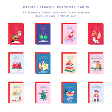 Load image into Gallery viewer, Bookish Christmas Card
