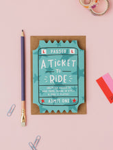 Load image into Gallery viewer, A Ticket To Ride
