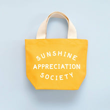 Load image into Gallery viewer, Sunshine Appreciation Society - Little Yellow Bag
