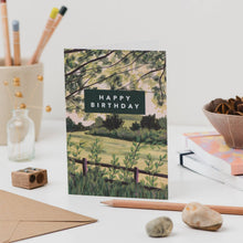 Load image into Gallery viewer, Summer Countryside Birthday Card
