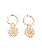 Load image into Gallery viewer, Daisy Huggie Earrings
