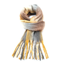 Load image into Gallery viewer, Rosie Tartan Scarf - Yellow
