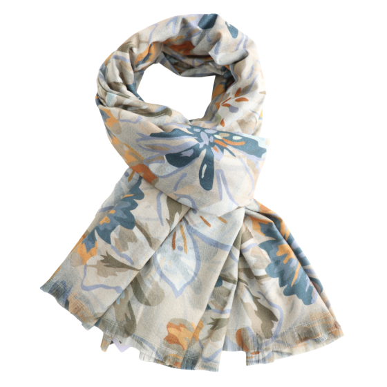 Floral Scarf Mushroom