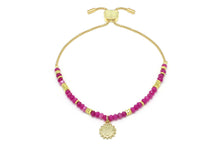 Load image into Gallery viewer, Rosado Hot Pink Gold Bracelet
