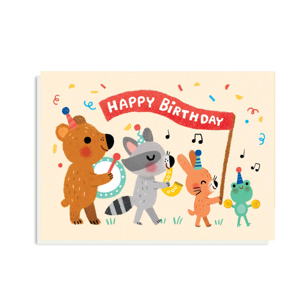 Happy Birthday Band Card