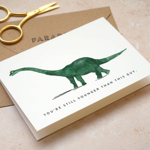 Diplodocus Card