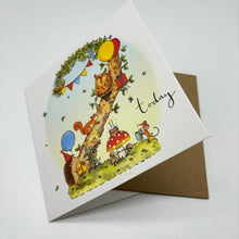 Load image into Gallery viewer, 2nd Birthday Card - Woodland Mouse
