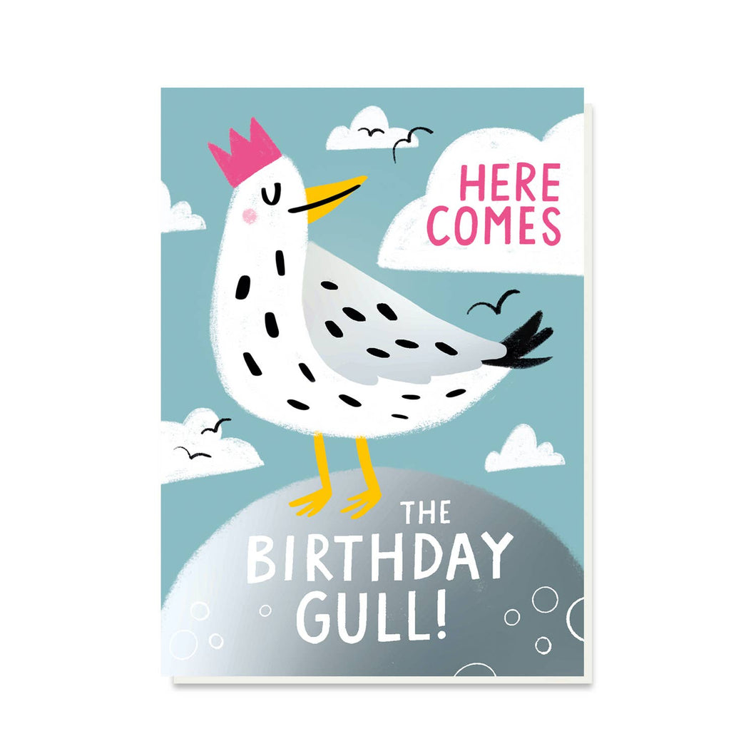 Birthday Gull Birthday Card