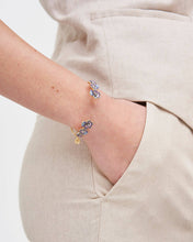 Load image into Gallery viewer, Pansy Pearl Bangle

