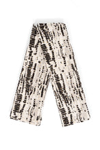 Load image into Gallery viewer, Soraya Lightweight Cotton Scarf - Black/White, Tie Dye

