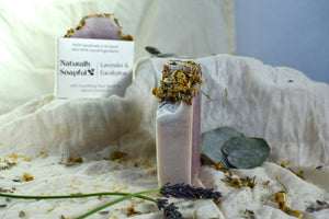 Lavender & Eucalyptus Handmade Soap Bar