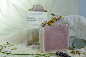 Lavender & Eucalyptus Handmade Soap Bar