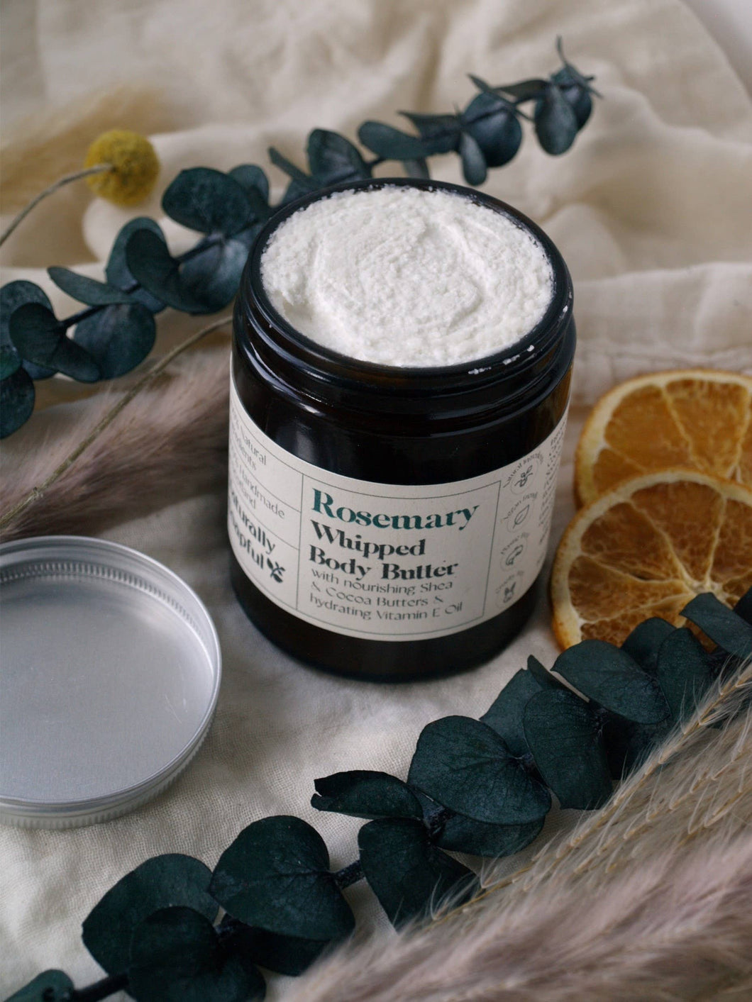 Rosemary Whipped Body Butter: 180ml