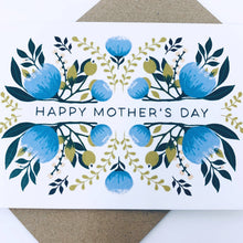 Load image into Gallery viewer, Happy Mother's Day - Floral Blue
