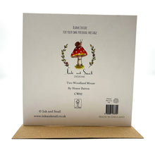 Load image into Gallery viewer, 2nd Birthday Card - Woodland Mouse
