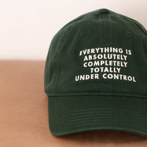 Everything is Under Control - Cotton Baseball Cap