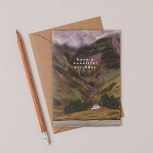 Glencoe Scotland Have a Beautiful Birthday Card