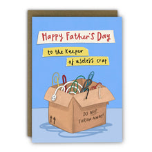 Load image into Gallery viewer, Funny Father’s Day Card - Keeper of Cables Card

