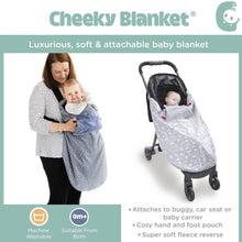 Load image into Gallery viewer, Baby Travel Blanket - Cheeky Animals
