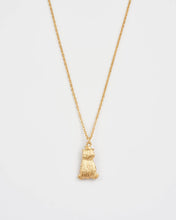 Load image into Gallery viewer, Party Bear Gold Chain Necklace
