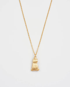 Party Bear Gold Chain Necklace