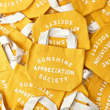 Load image into Gallery viewer, Sunshine Appreciation Society - Little Yellow Bag
