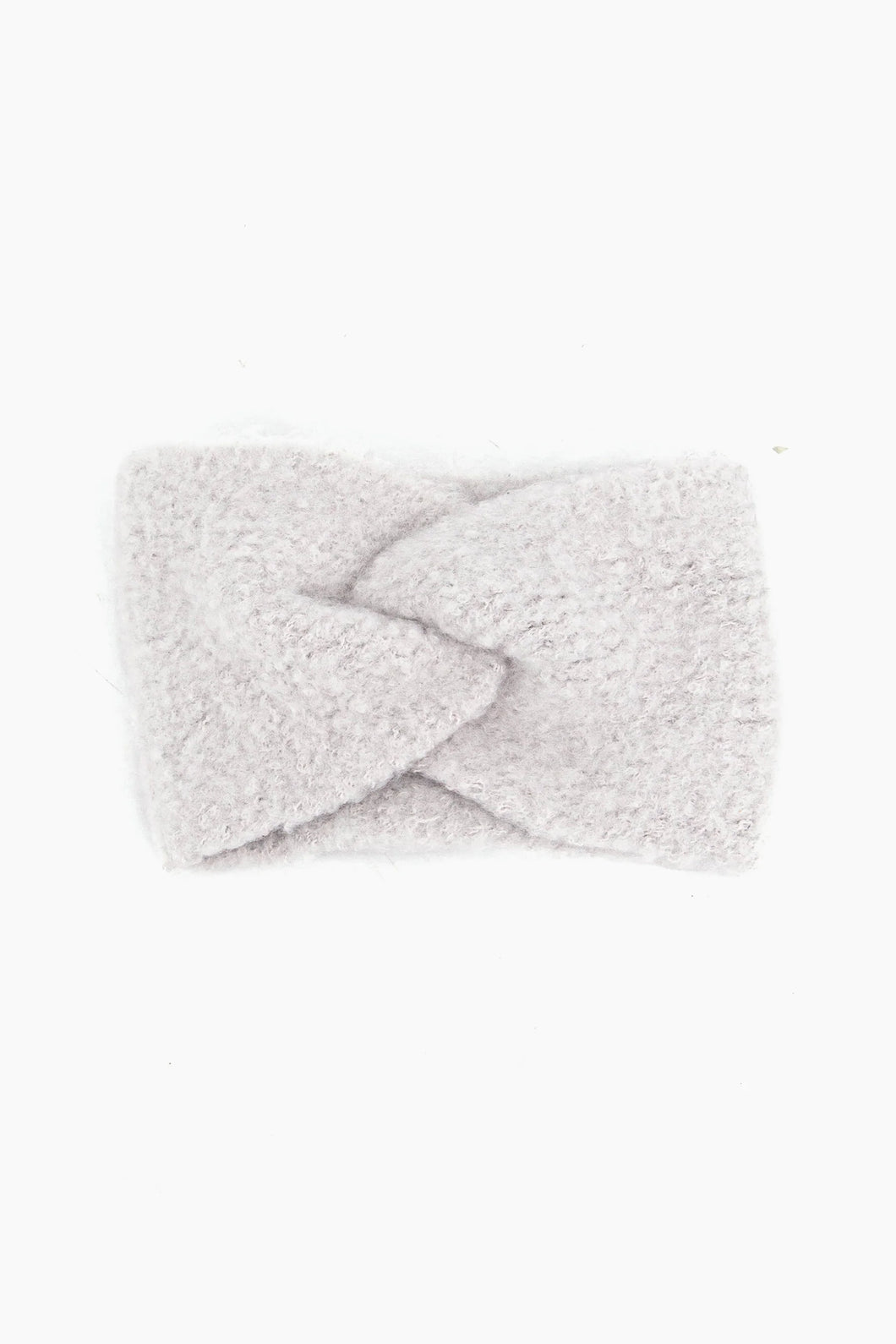 Bekka twist front headband light grey