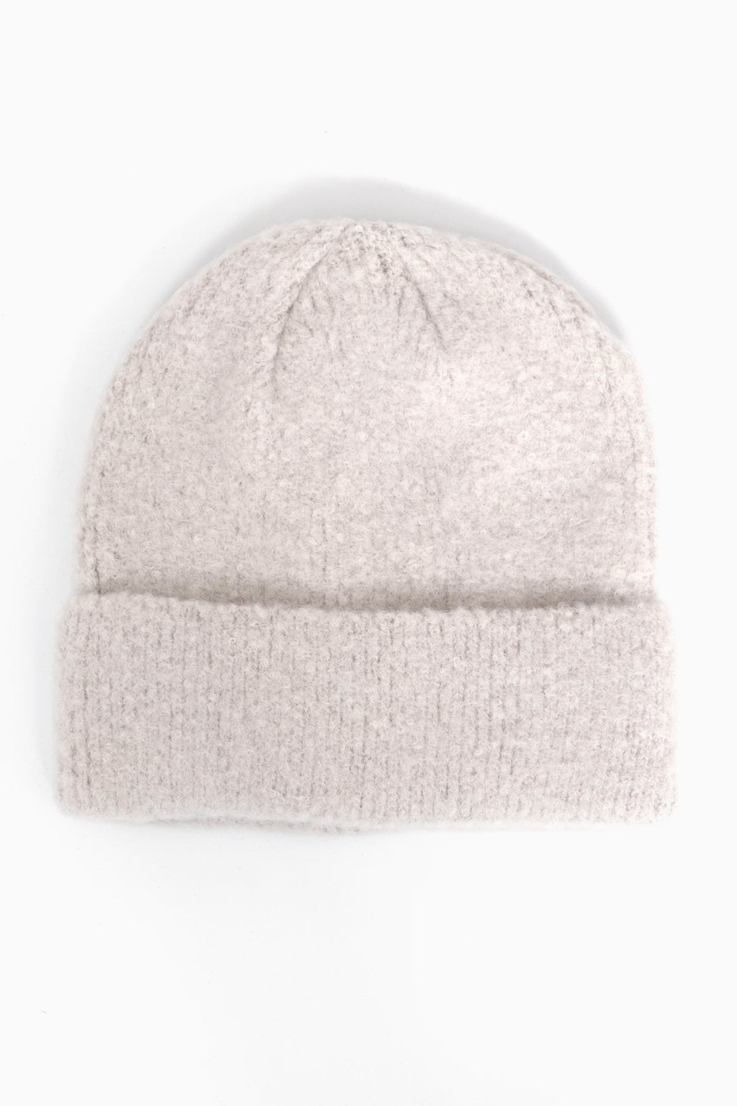 Saylor beanie hat light grey