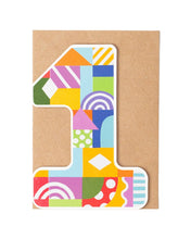 Load image into Gallery viewer, Birthday Blocks Age One
