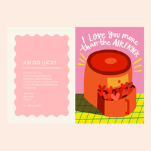 Load image into Gallery viewer, AIR FRYER - FUNNY VALENTINE'S DAY CARD

