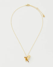 Load image into Gallery viewer, Enamel  Flying Robin Necklace
