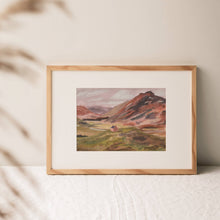 Load image into Gallery viewer, A4 Scotland Art Print - Braemar, Aberdeenshire
