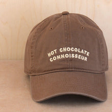 Load image into Gallery viewer, Hot Chocolate Connoisseur - Cotton Baseball Cap
