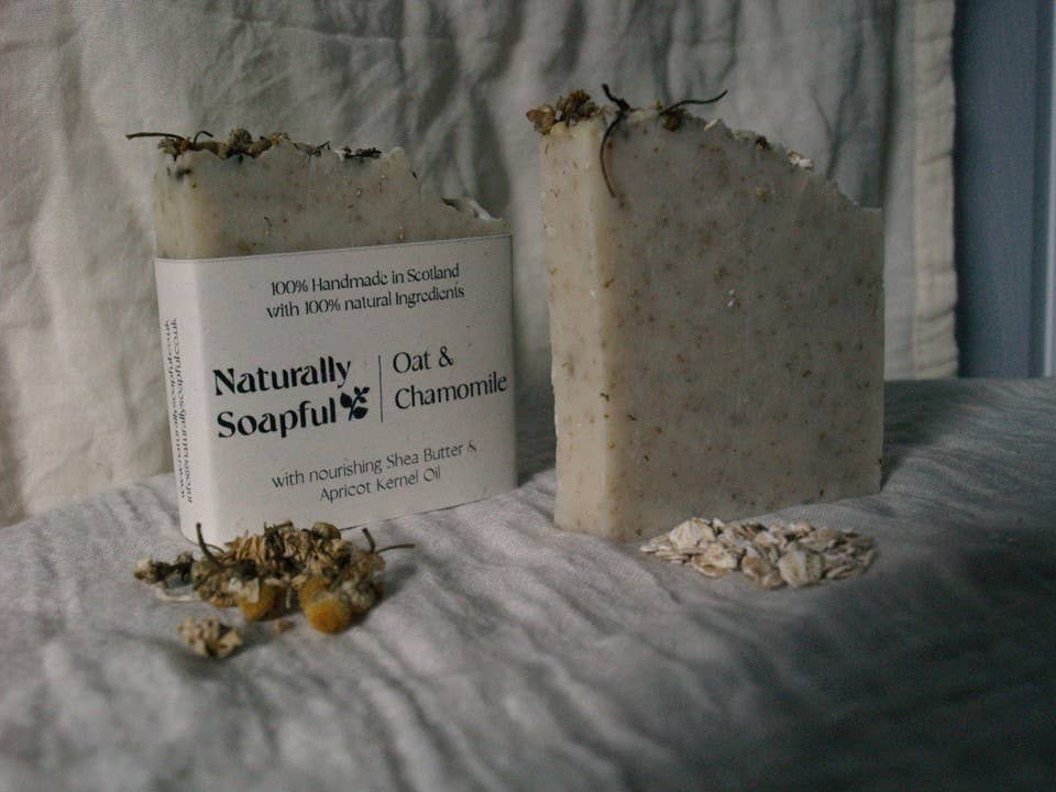 Oat & Chamomile Handmade Soap Bar
