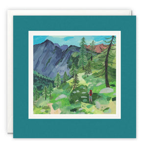 Mountains Calling Paintworks Card