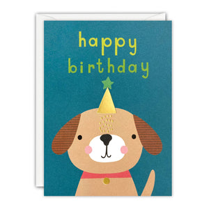 Birthday Dog Minnows Card