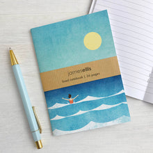 Load image into Gallery viewer, Dip in the Sea A6 Lined Notebook
