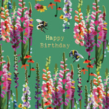 Load image into Gallery viewer, CG 03 - Happy Birthday Bee Green Greeting Card  
