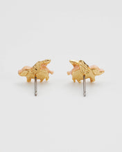 Load image into Gallery viewer, Flying Pig Stud Earrings
